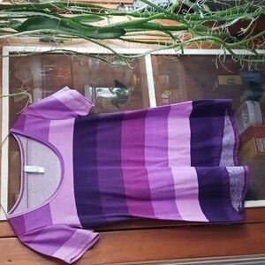 Womans Tee XXS LulaRoe Shades of Purple